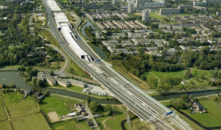 De tunnel en de brug over de Gaasp.