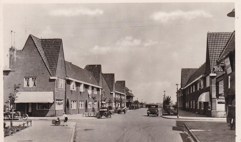 Jan Bertsstraat voor de afbraak in 1944