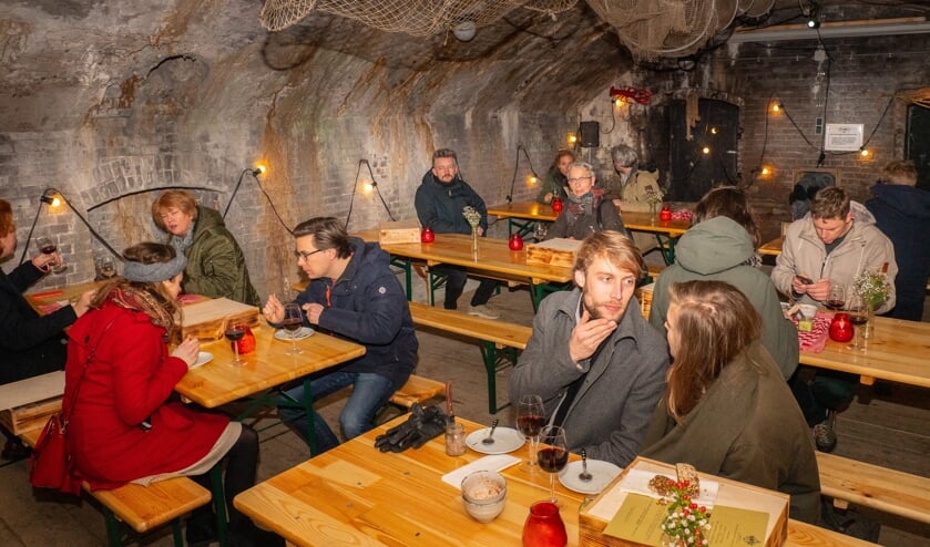 <p>Vorig jaar was het fort tijdelijk omgetoverd tot 'bistro'. </p>