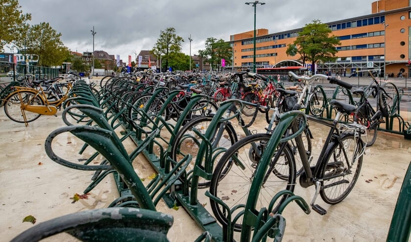 De nieuwe fietsenstalling is al sinds 1 oktober in gebruik.