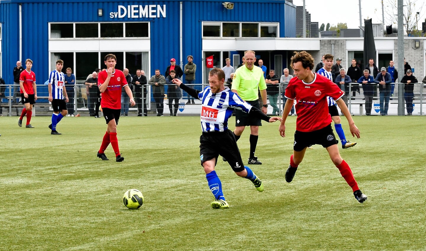 SV Diemen won vorige week van SV 's-Graveland.