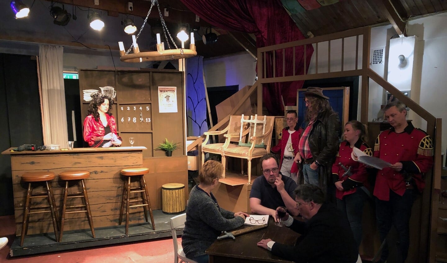 Scene uit de show.