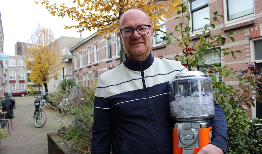 Het doel van uitvinder Thijs Brouwer:  100.000 complimenten in Nederland.