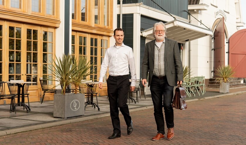 Arjan van der Klogt en Rob Bollebakker van AAK en Van der Klogt.