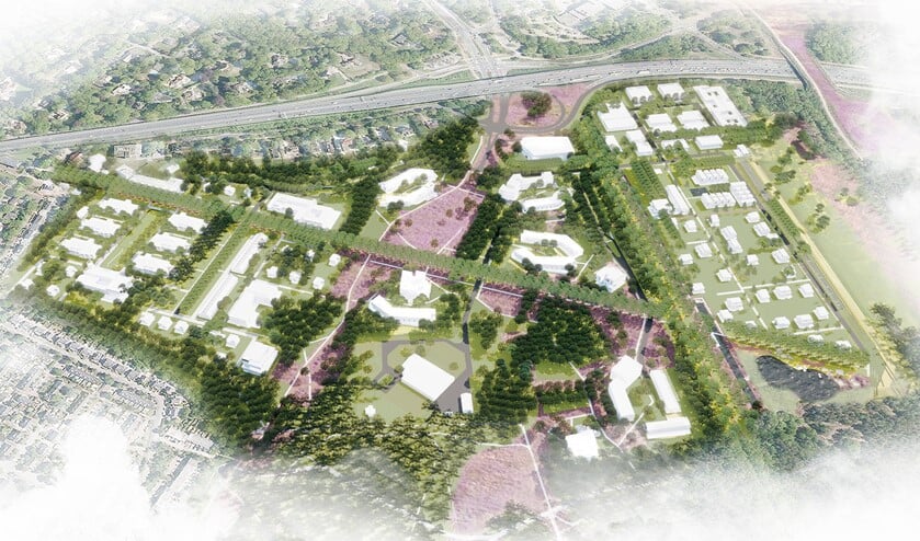 <p>Impressie van de nieuwe woonwijk Crailo.</p>