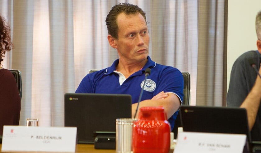 Pieter Seldenrijk, fractievoorzitter CDA.