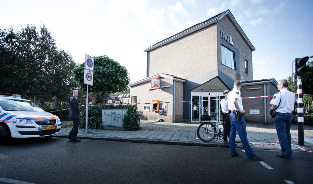 Archieffoto: in 2012 was de bank de dupe van een plofkraak.