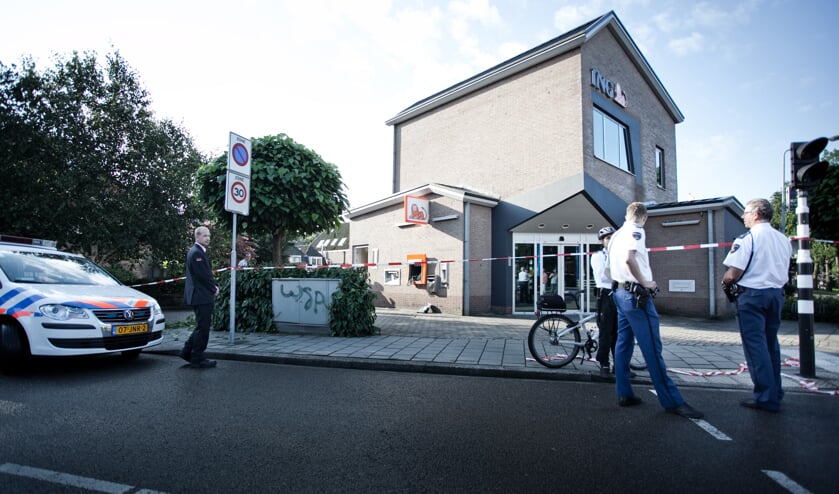 Archieffoto: in 2012 was de bank de dupe van een plofkraak.