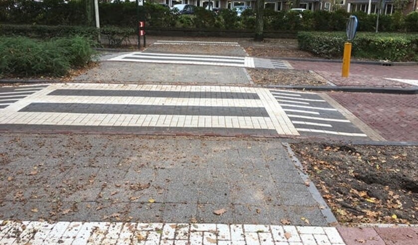 De nieuwe situatie aan de Eemnesserweg.