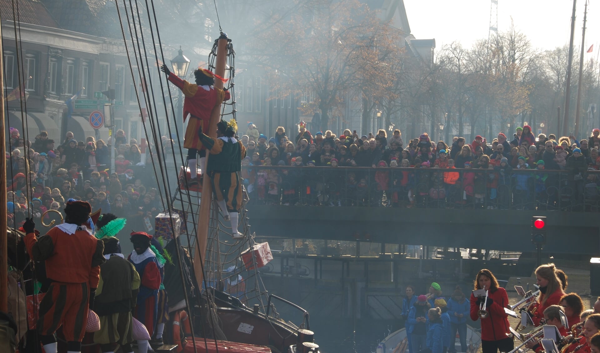 Dit tafereel in Muiden wordt nog een jaar uitgesteld.