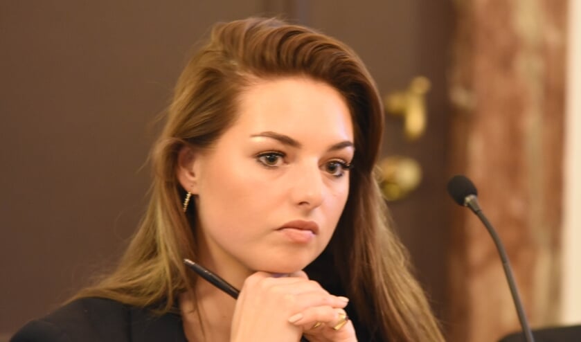 Nina Kwakman, kersvers raadslid voor de WSP.