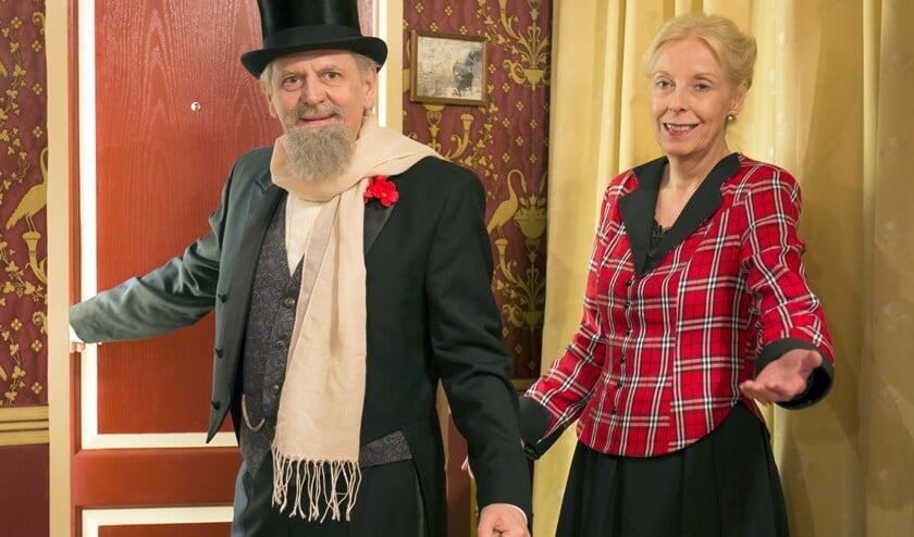 Aad Kok en Else Flim nemen hun gasten mee naar het jaar 1869.