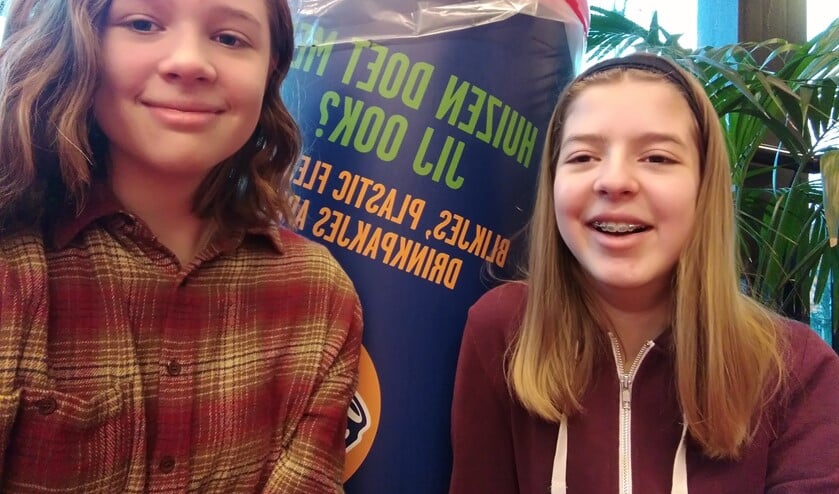 Elodie Jansen en Emma Brugman, twee van de Kanjers van 2018.