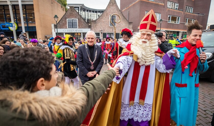 Sinterklaas komt op zaterdag 13 november aan in Hilversum
