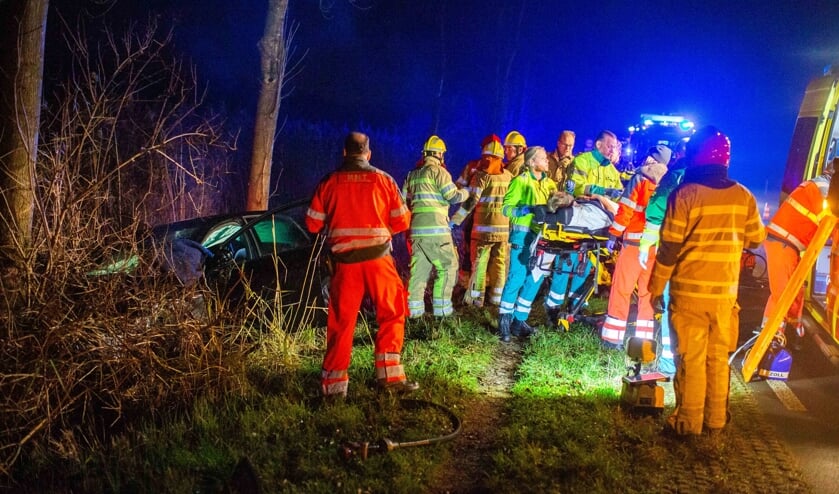 Ongeval Vreelandseweg N201 Kortenhoef