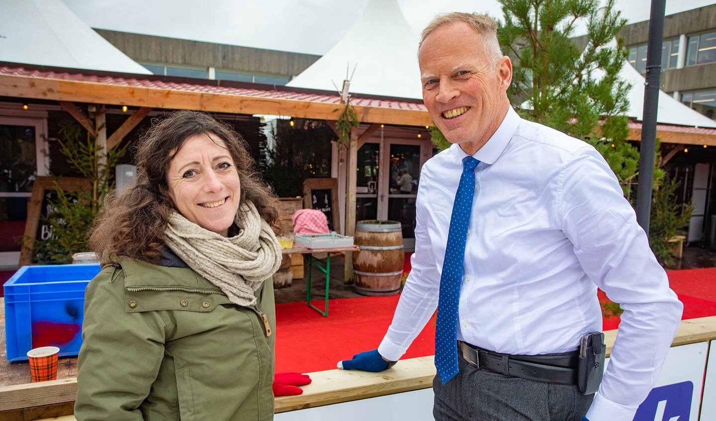 Yvette de Vries van BussumsNieuws hield het gesprek op de ijsbaan in Bussum.