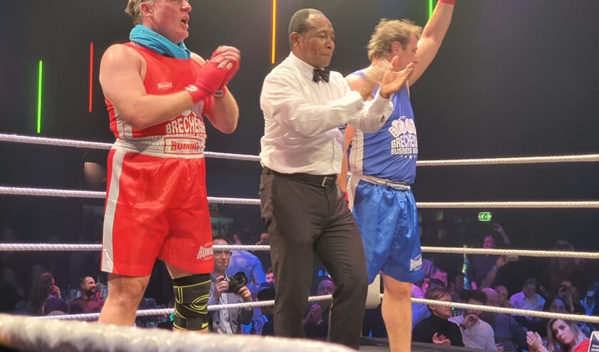 De wethouder in de ring.