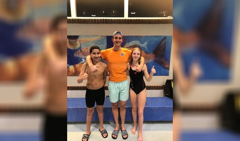 De drie medaillewinnaars.