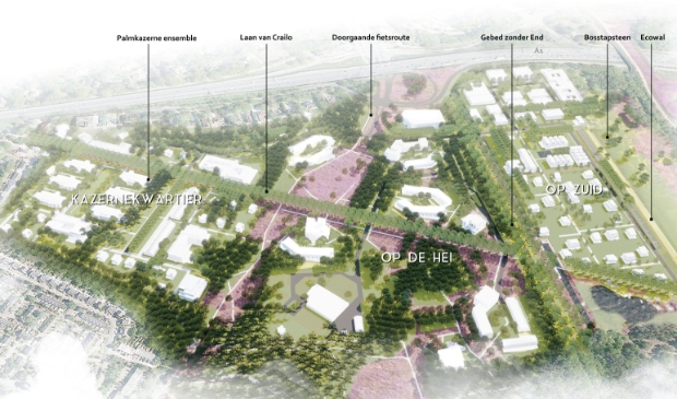 <p>Impressie van de nieuwe woonwijk Crailo.</p>