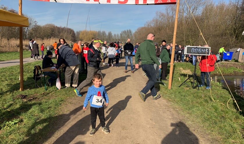 Kai is over de finish gekomen.