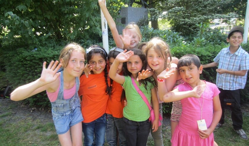 Alle kinderen genieten tijdens de PAX-vakantie.