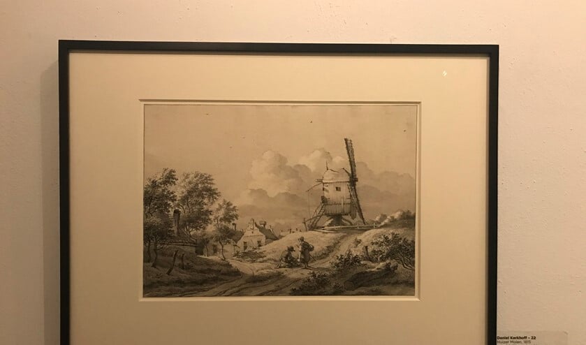 tekening Daniel Kerkhoff collectie Boijmans 1815