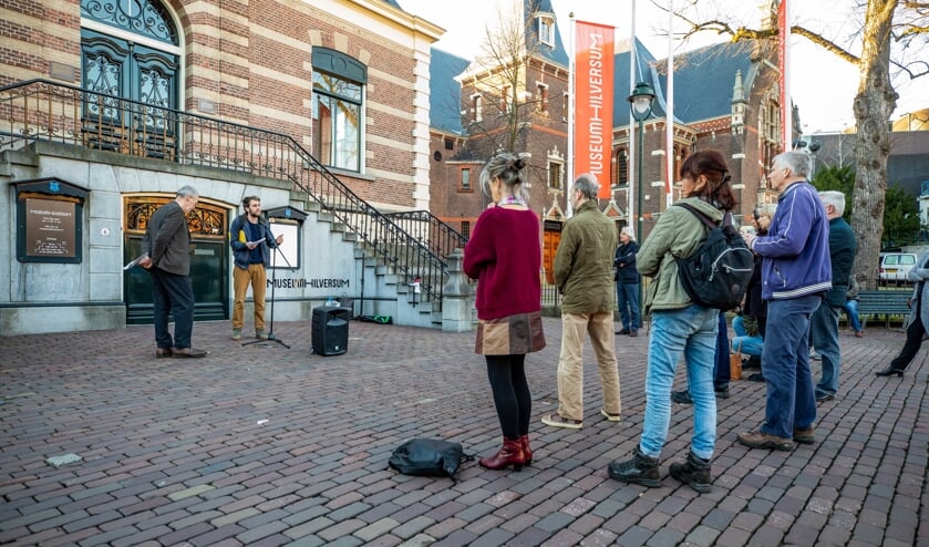 De Februaristaking op de Kerkbrink vorig jaar trok weinig bekijks.