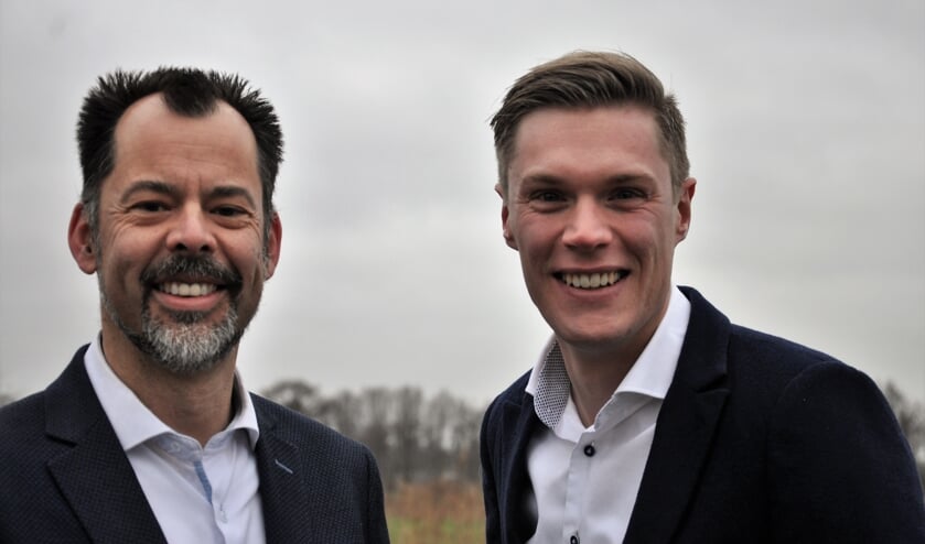 Olaf Streutker en Dennis Heijnen (rechts)