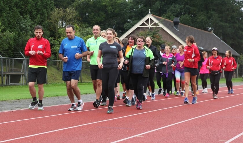 Leren hardlopen onder begeleiding.
