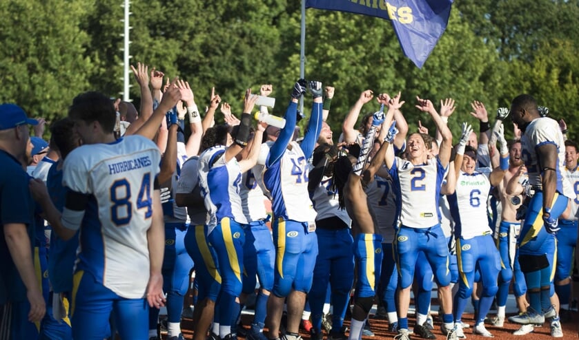 Hilversum Hurricanes werd in 2018 landskampioen.
