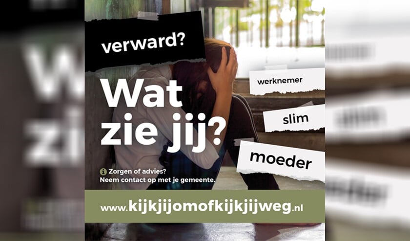 Beeld van de publiekscampagne.
