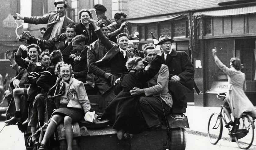 In Hilversum was het op 7 mei 1945 groot feest.