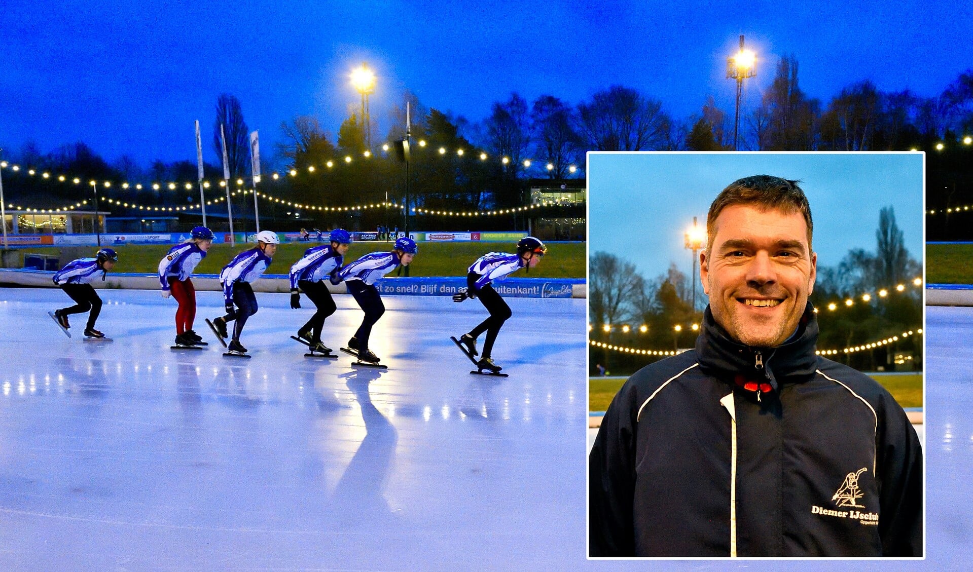 Een training op de Jaap Edenbaan (inzet: Tjalling Kramer).