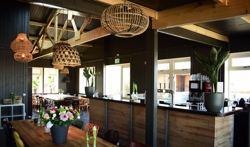 De nieuwe inrichting van paviljoen Uit & Meer.