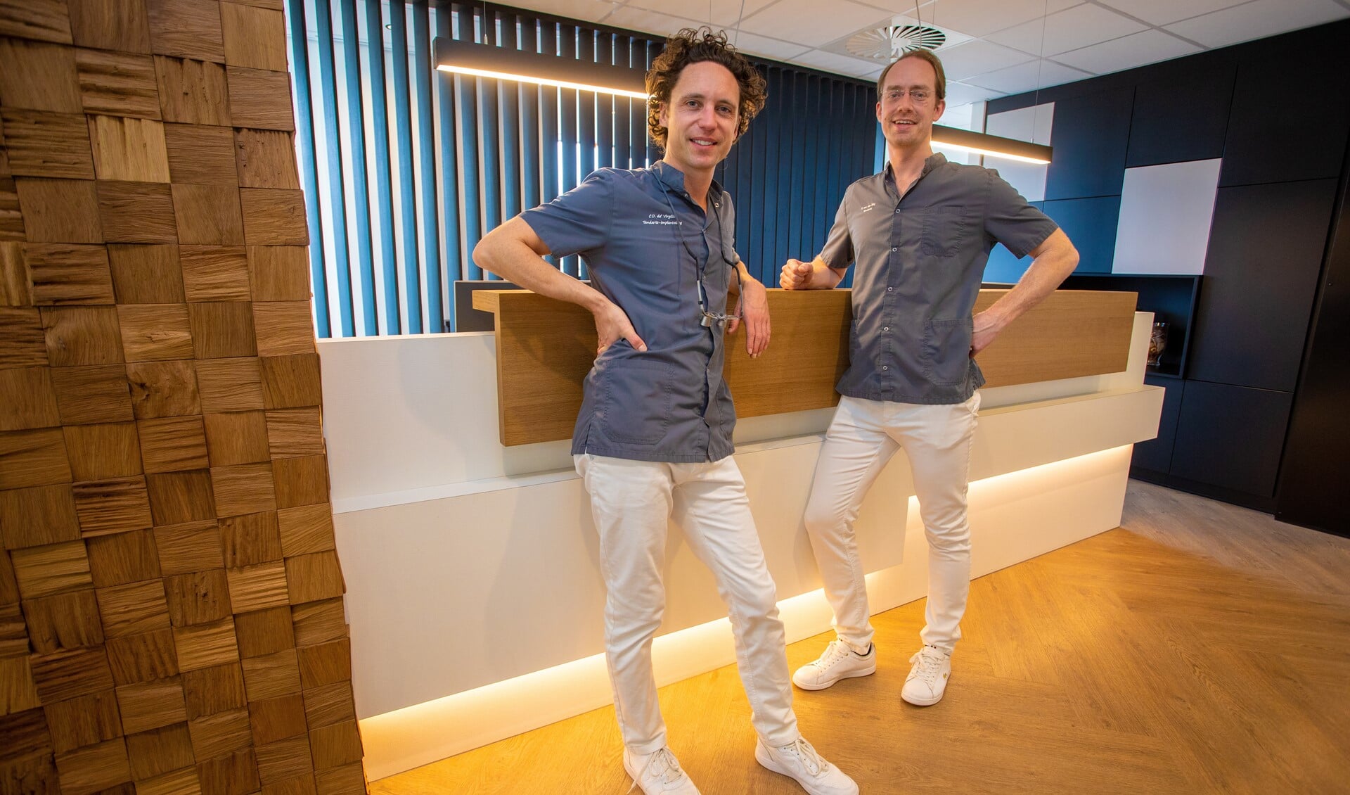 Christiaan de' Virgiliis en Paul van der Kley bieden specialistische mondzorg aan. 