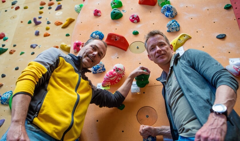 Sander en Wilco zijn klaar voor het avontuur.