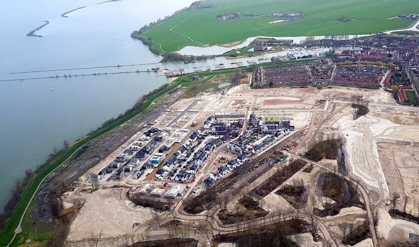 Nieuwbouwwijk de Krijgsman in Muiden krijgt niet 1 sociale huurwoning.