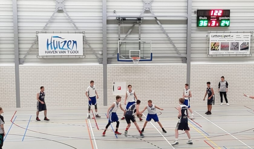Quickrunners U18-1 in actie.
