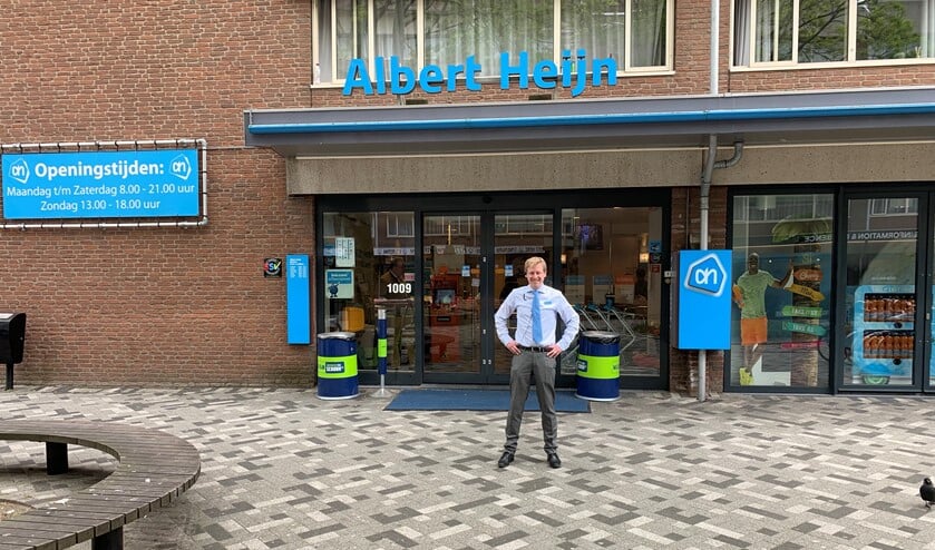Supermarktmanager Diederik Troost.