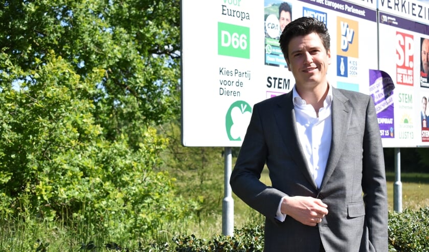 Daan Versteeg is vanaf zijn studietijd politiek actief.