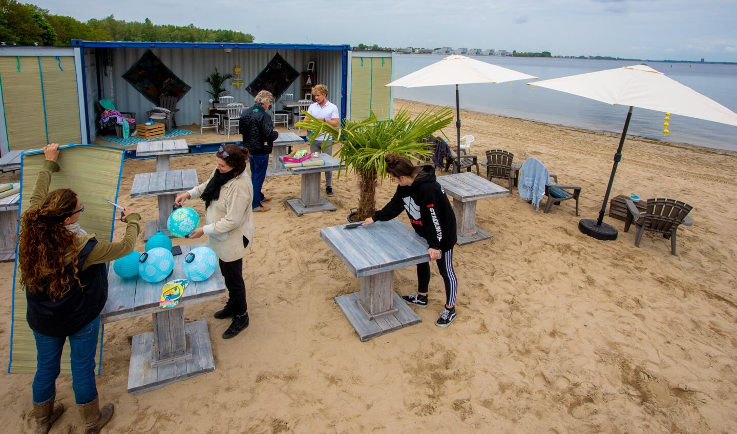 De containers werden in 2019 ook geplaatst en ook toen maakte Vrienden van het Gooi bezwaar.