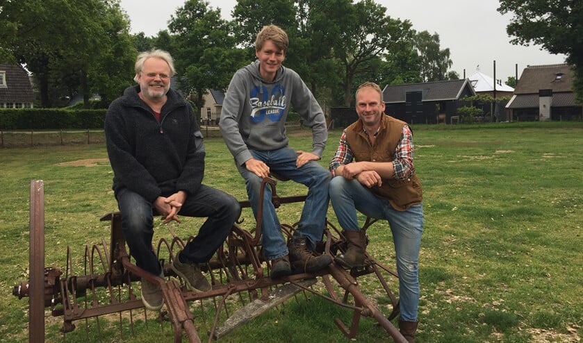 V.l.n.r.: Sacha Knoop, Joep de Jong en Willem van den Hazel.