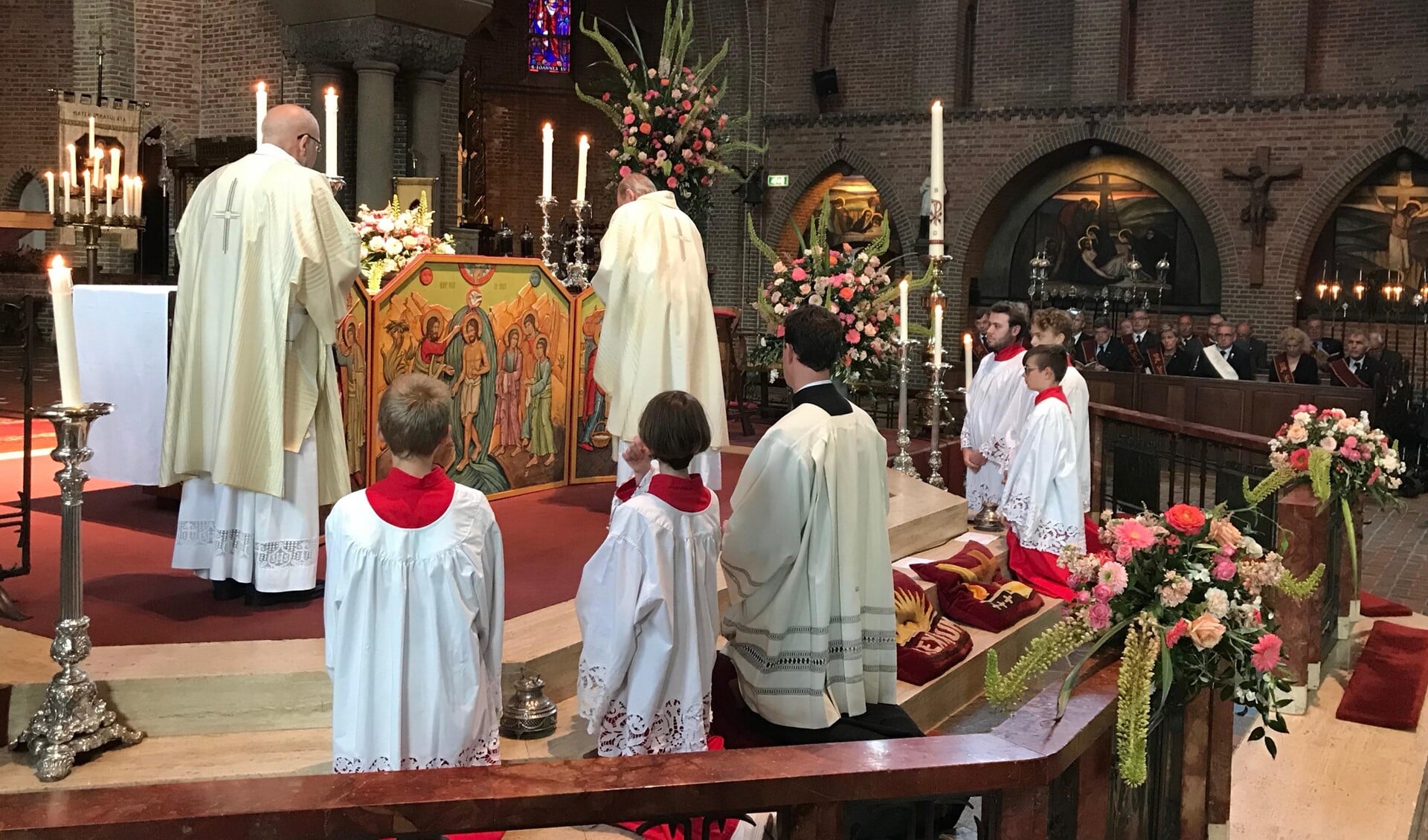 Geen processie, maar wel een besloten eucharistieviering die gestreamd wordt.