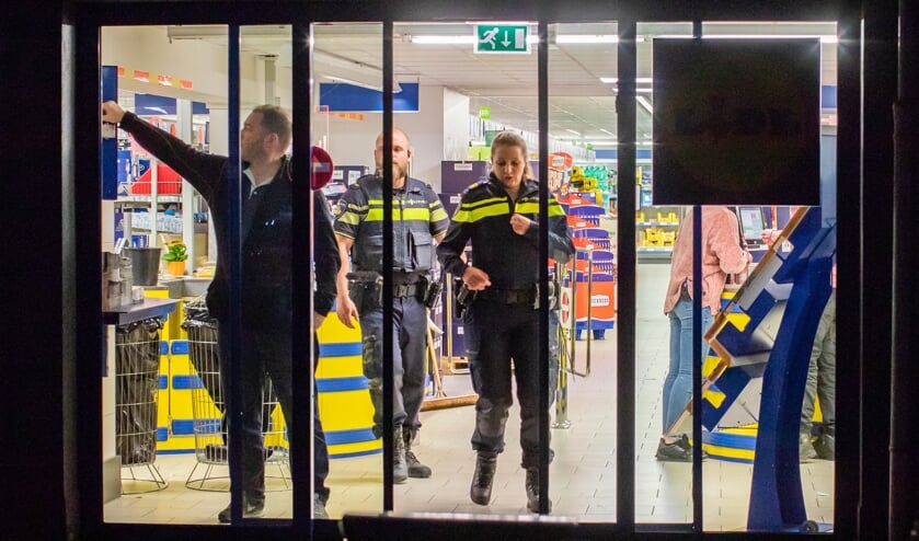 De overval in Bussum in oktober vorig jaar.