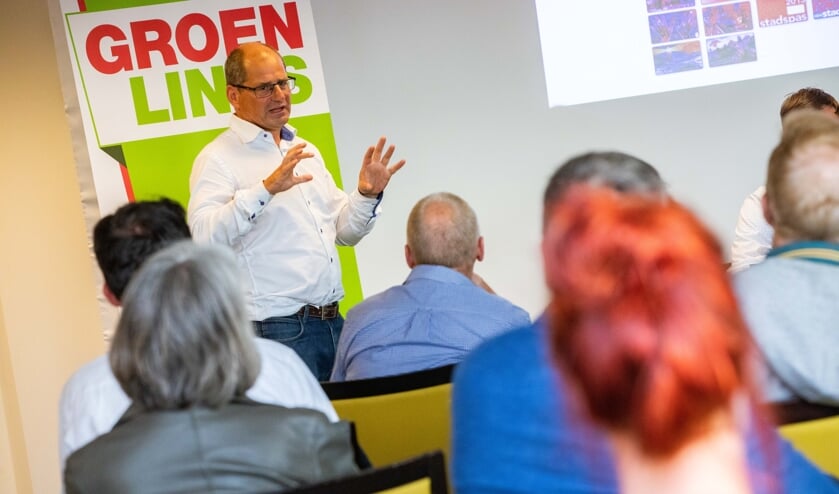 Marc Boland vertelde maandag over de stadspas in Amsterdam.