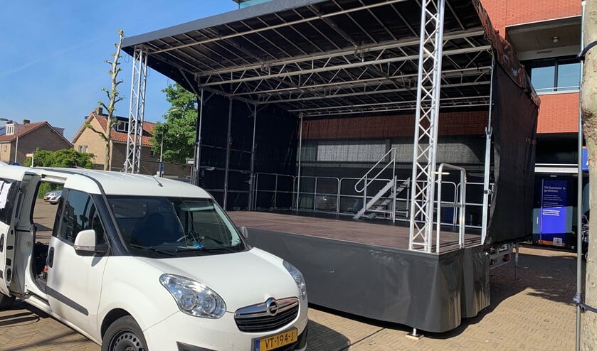 Voorbereidingen in volle gang.