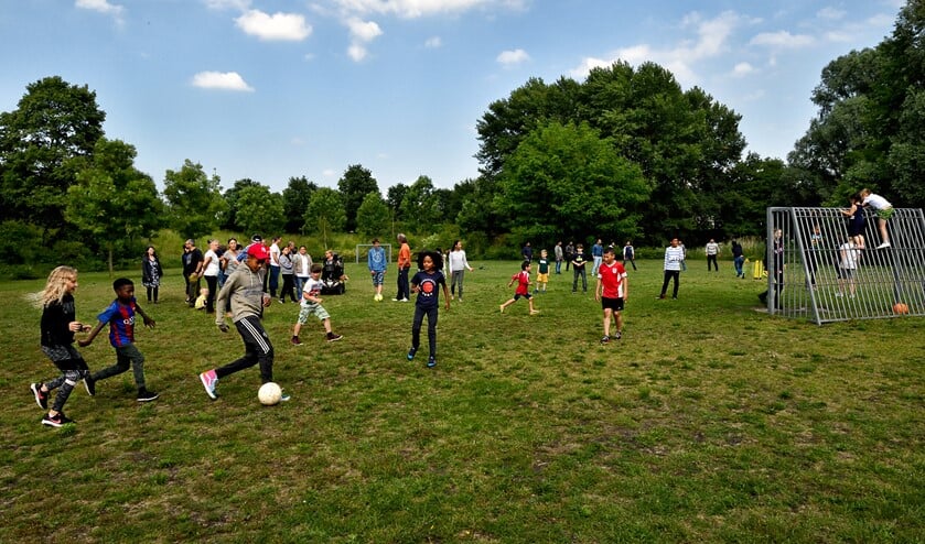 <p>Het park bij Griend</p>