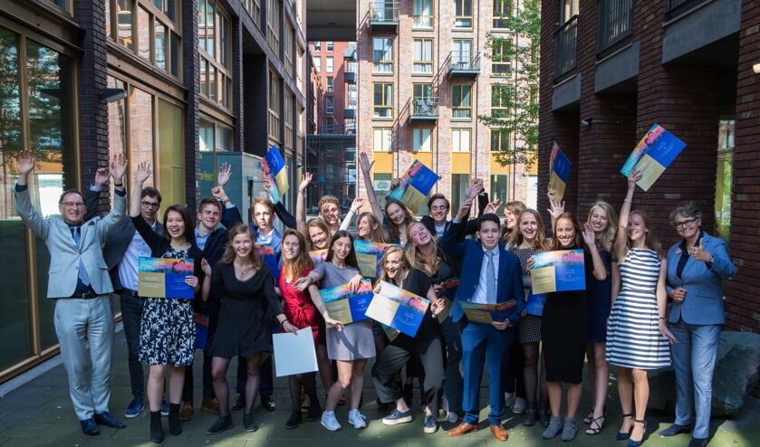 Alle verschillende winnaars bij elkaar.