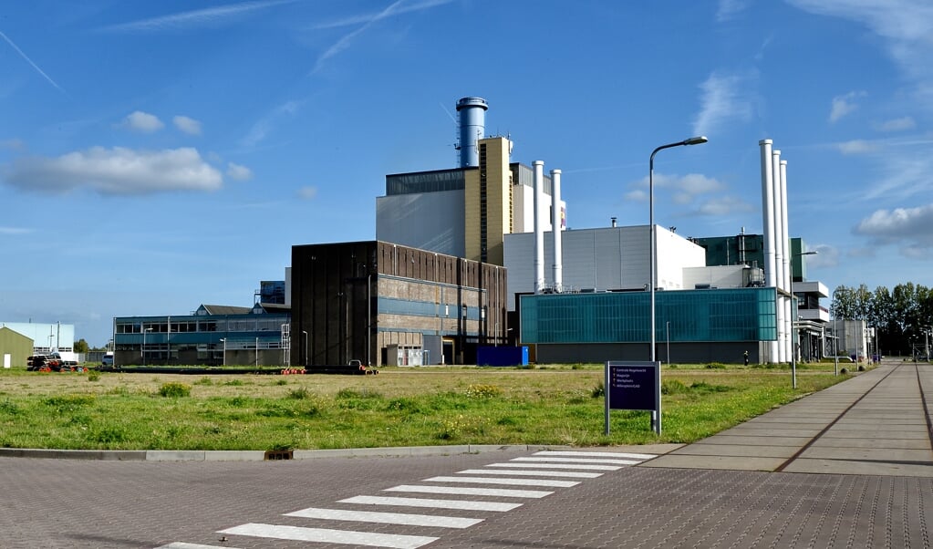 De NUON-centrale in Diemen waar men een biomassacentrale wil bouwen.