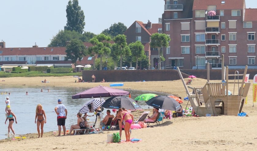 Het is zelfs te heet om naar het strand te gaan.
